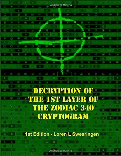 Decryption of the 1st Layer of the Zodiac 340 Cryptogram